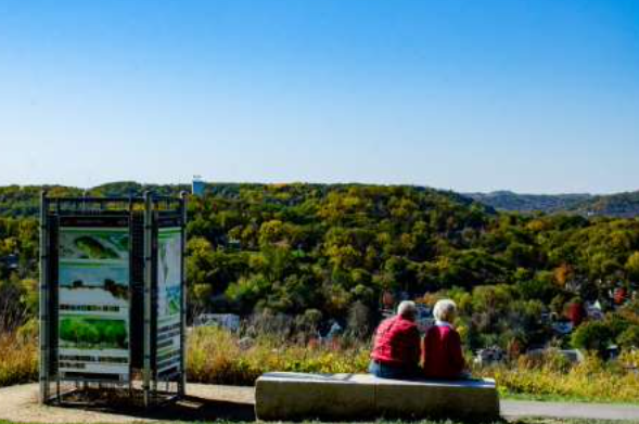 Red Wing Memorial Park overlook